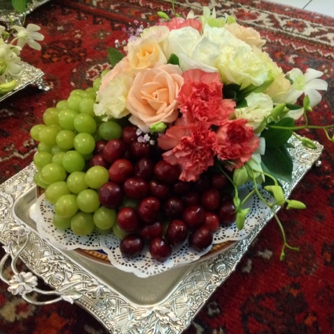 gubahan hantaran fruit