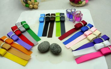 multiple grosgrain ribbon