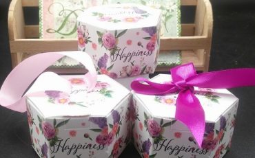 hexagon candy box