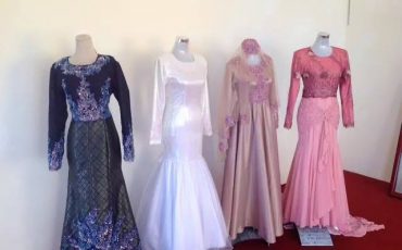 gaun pengantin